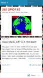 Mobile Screenshot of 360sportsblog.com