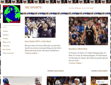 Tablet Screenshot of 360sportsblog.com